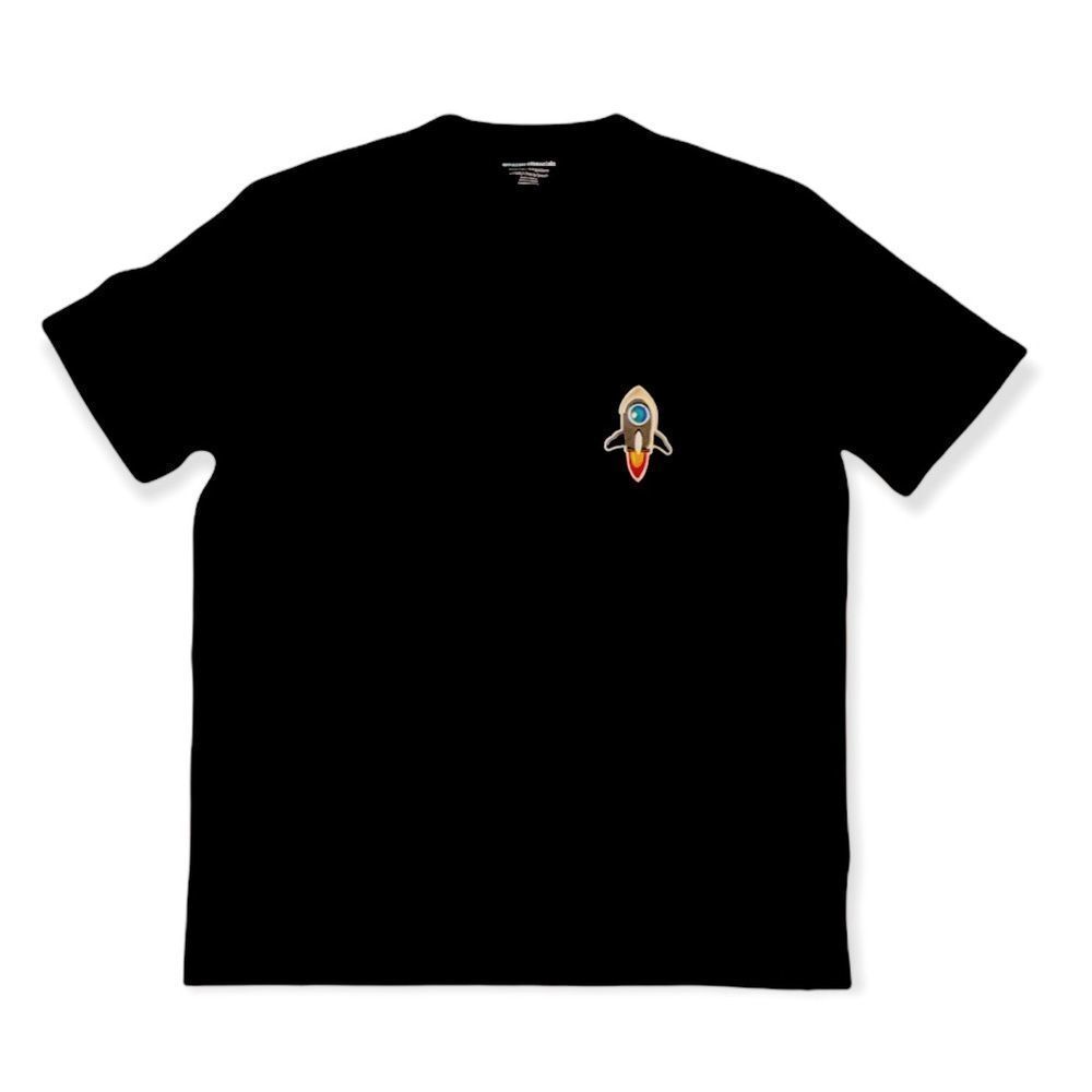 NWT Wool + Pepper Co. Rocket Unisex Pocket Tee